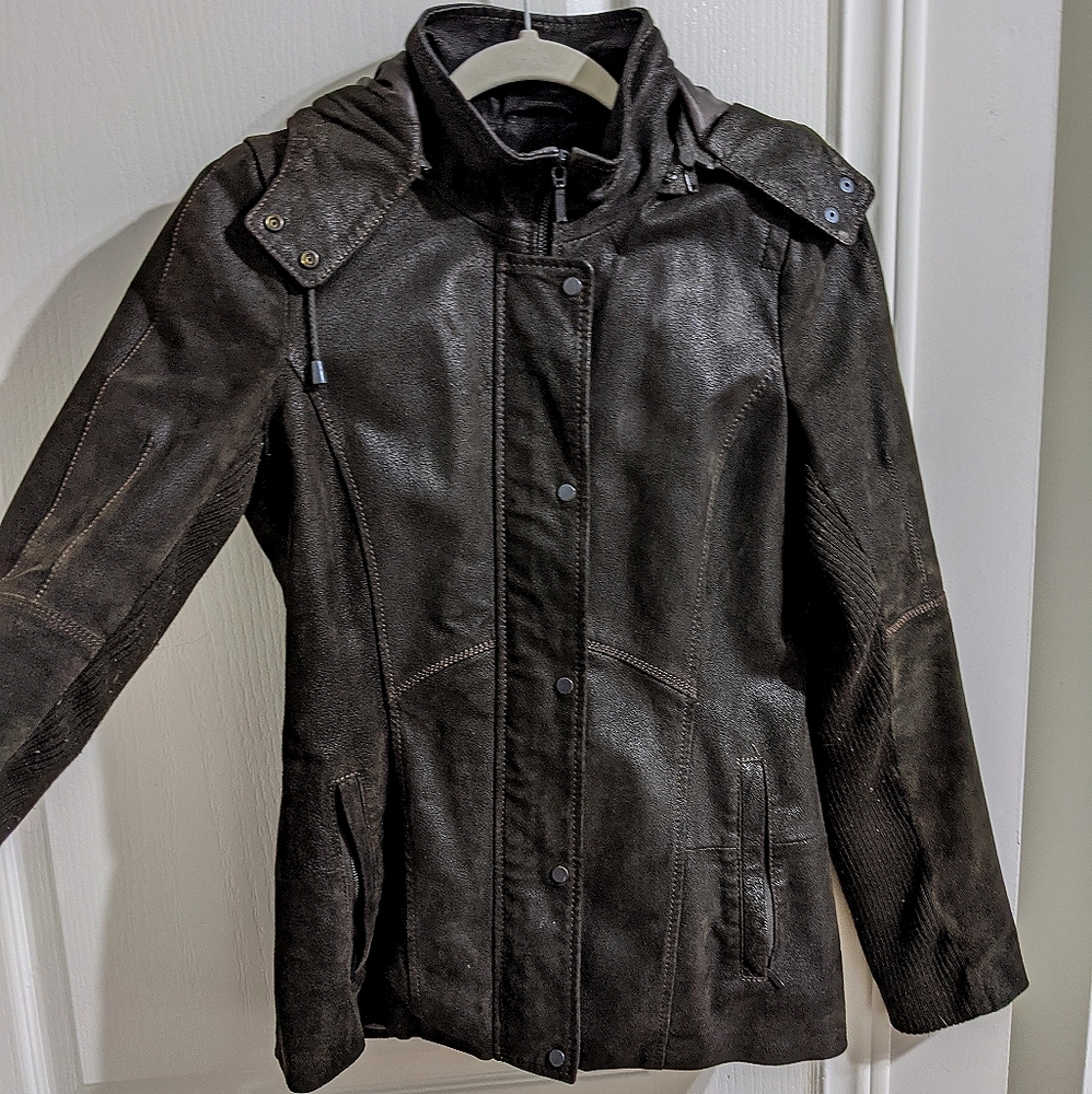 Leather Safari Jacket